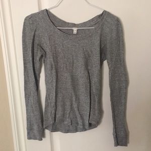 Forever 21 Gray Long Sleeve Tee